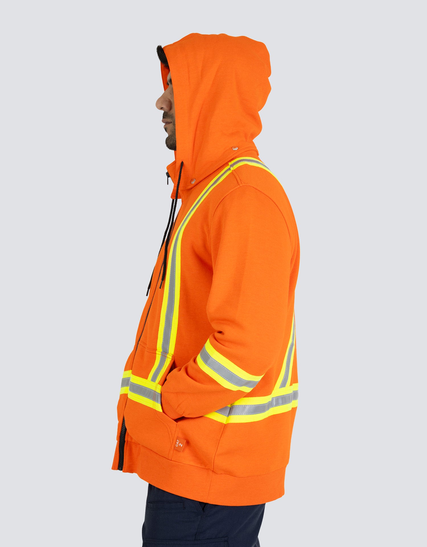 Latoplast - Inherent Flame-Resistant 12oz Fleece Hoodie with Detachable Hood - Image 4