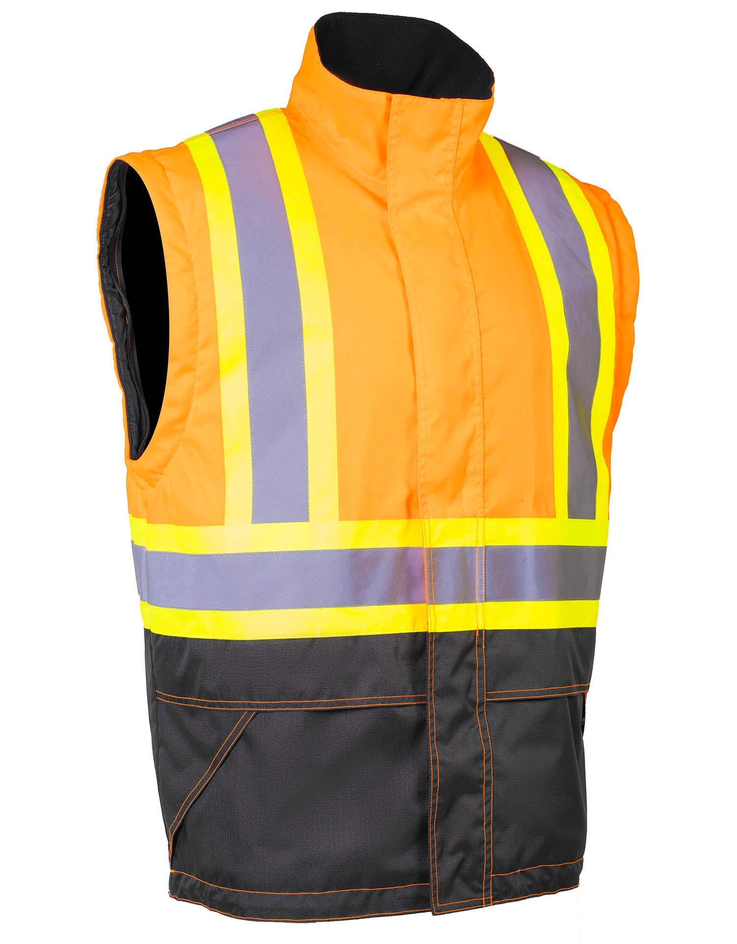 Forcefield - "Torngat" Premium Ripstop 4-in-1 Hi-Vis Safety Parka - Image 3