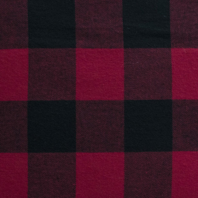 Forcefield - Red Buffalo Plaid Quilt-Lined Flannel Shirt Jacket - Image 3