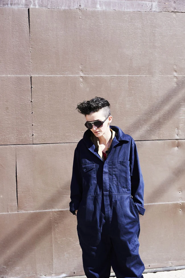 Forcefield - Navy Blue Twill Work Coverall - Image 3