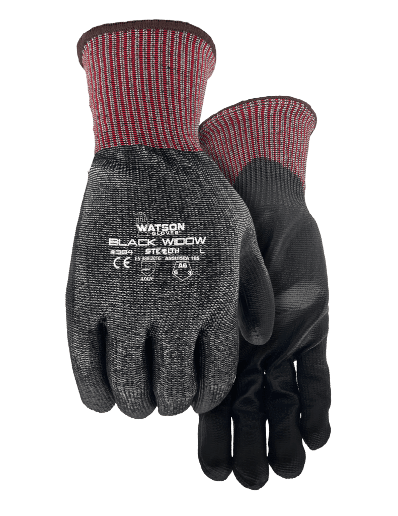 Watson Gloves - 384 Stealth Black Widow