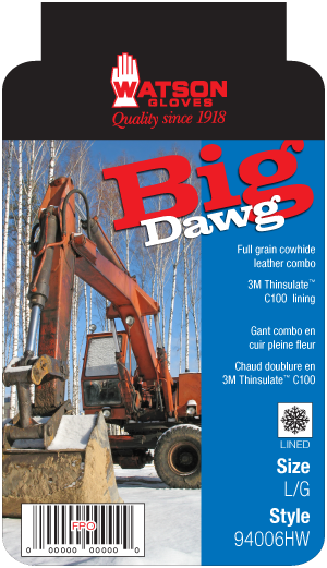 Watson Gloves - 94006HW Big Dawg - Image 2