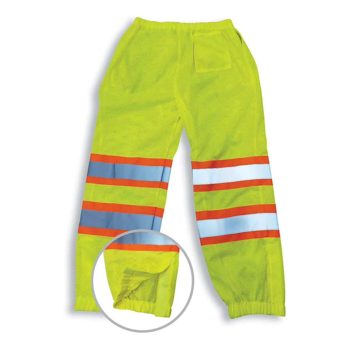 BigKClothing - BK0500MESHLM Lime Mesh Polyester Pant