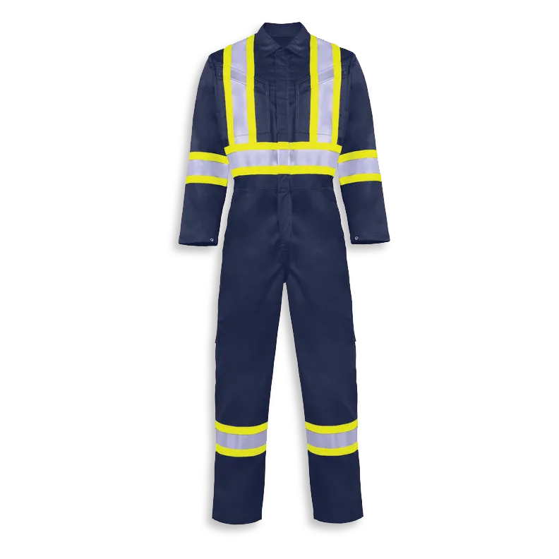 BigKClothing - BK1700FRC-NV-W Woman’s Navy Blue Fire Retardant Coveralls