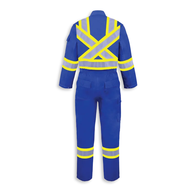 BigKClothing - BK1700FRC-RB-W Woman’s Royal Blue Fire Retardant Coveralls - Image 2