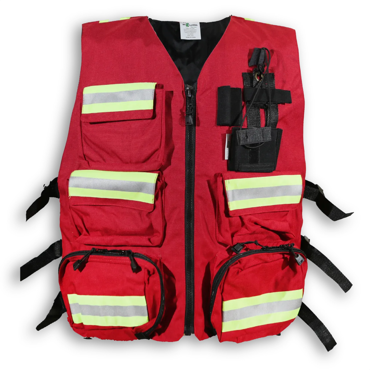 BigKClothing - BK625RED Red First Aid Safety Vest