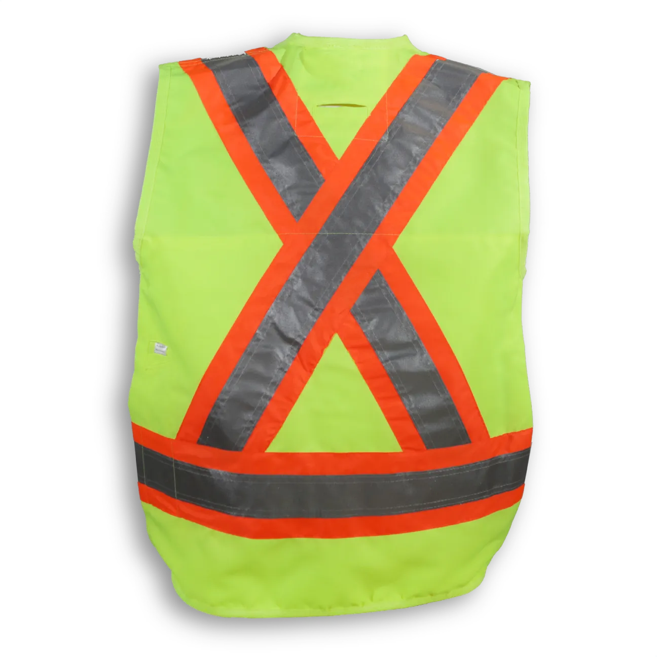 BigKClothing - BKECONOSURV-LM 150D Lime Econo Surveyor Vest - Image 2
