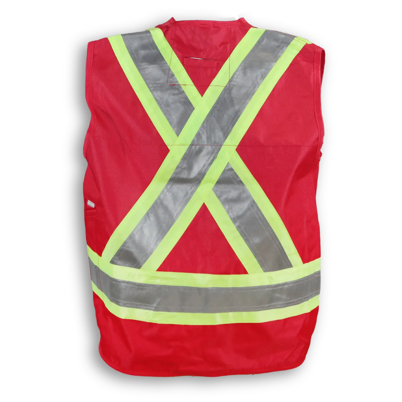 BigKClothing - BKECONOSURV-RED 150D Red Econo Surveyor Vest - Image 2